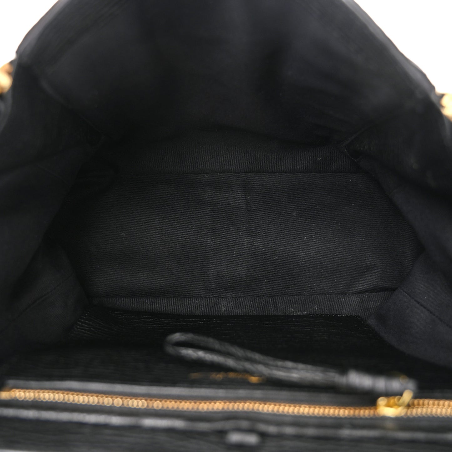 Textured Calfskin Medium Pashli Satchel Black