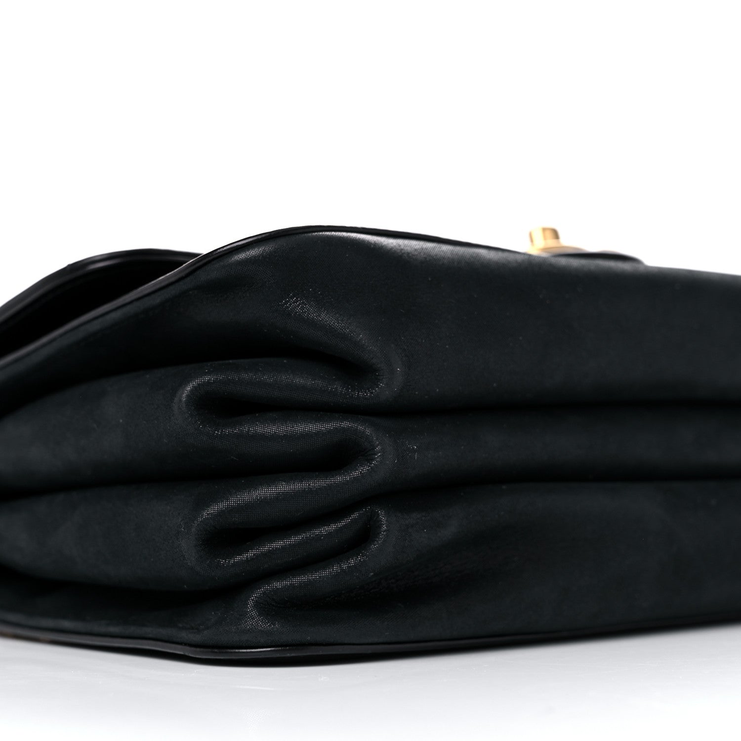 Chanel Iridescent Calfskin Quilted Small Straight Lined Flap Black 7 of 17