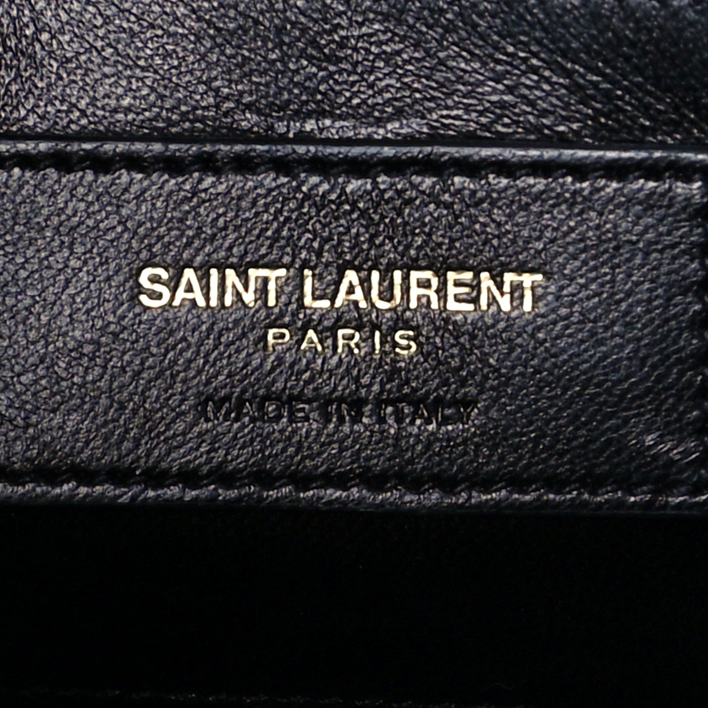 Grain De Poudre Classic Monogram Kate Clutch Black