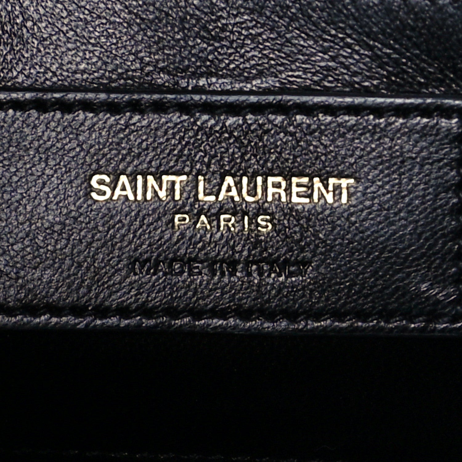 Saint Laurent Grain De Poudre Classic Monogram Kate Clutch Black 7 of 12