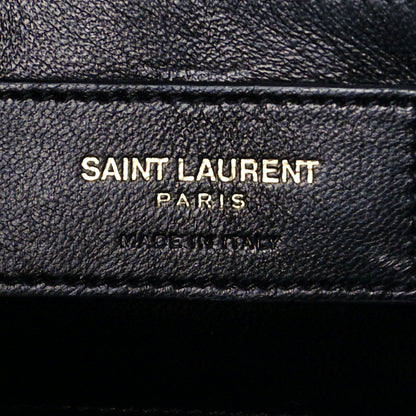 Saint Laurent Grain De Poudre Classic Monogram Kate Clutch Black 7 of 12
