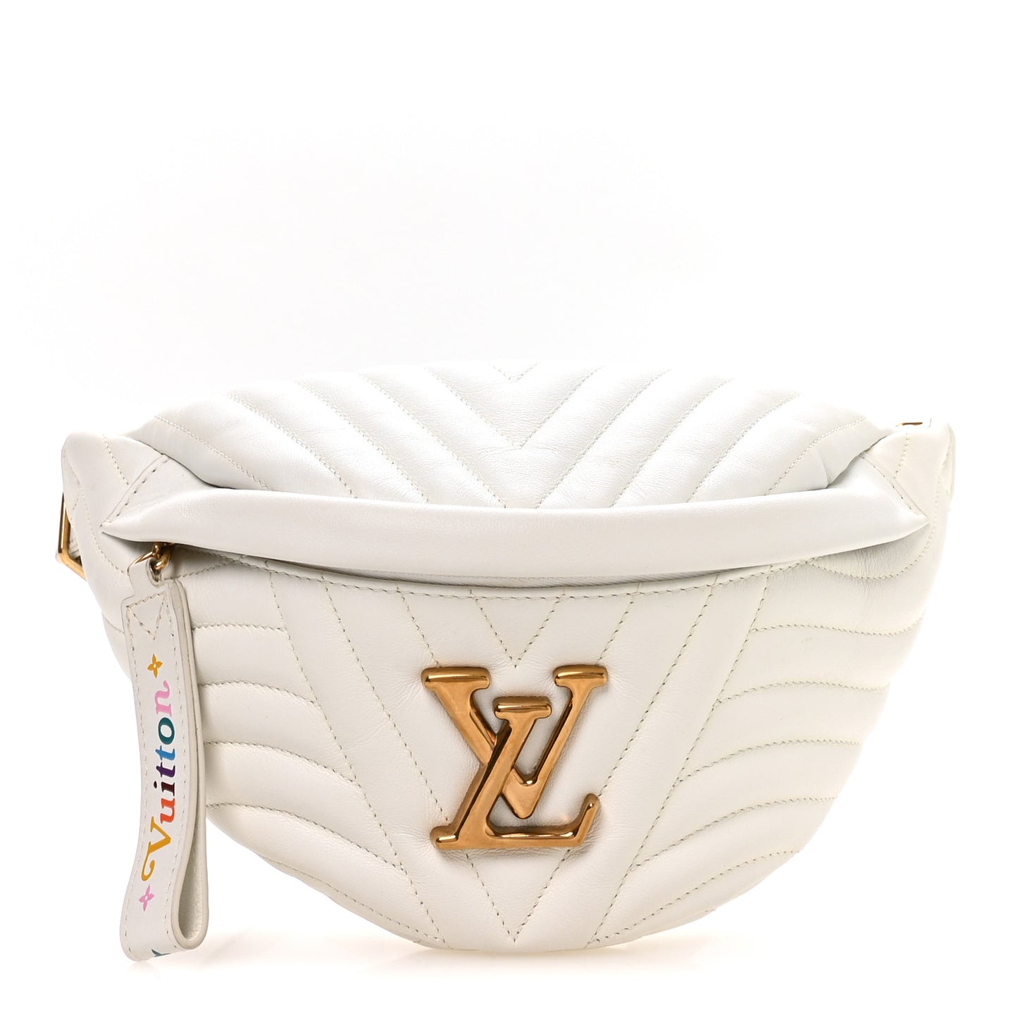 Calfskin New Wave Bumbag Snow