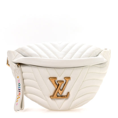 Louis Vuitton Calfskin New Wave Bumbag Snow 1 of 9