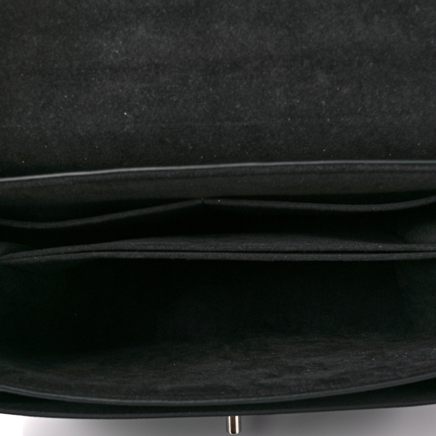 Soft Calfskin My Lockme Top Handle Black
