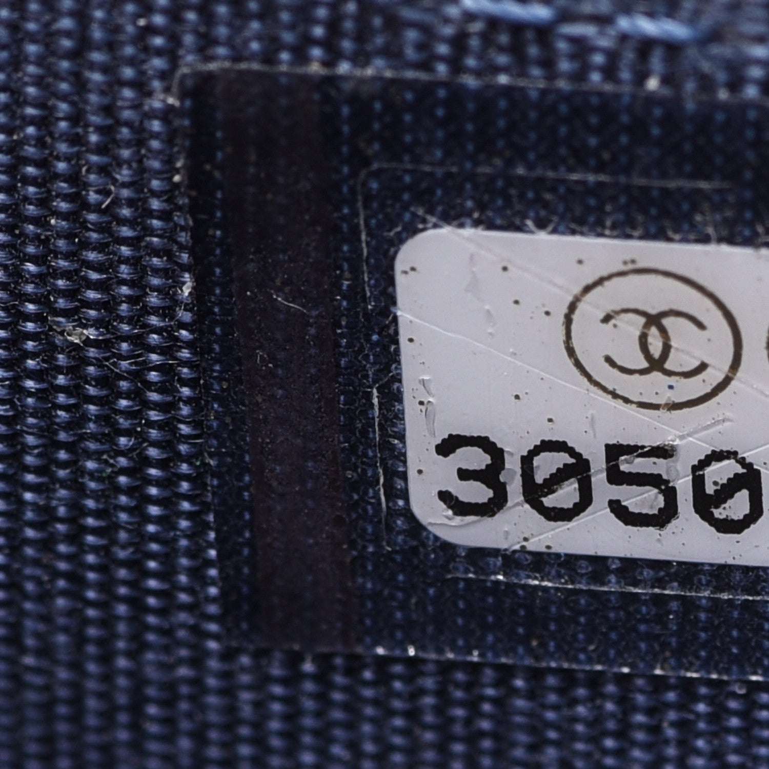 Chanel Metallic Lambskin Quilted Boy Flap Card Holder Blue 8 of 9