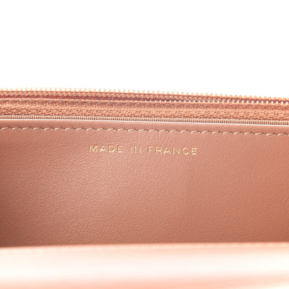 Chanel Caviar Quilted Boy Wallet On Chain WOC Brown 7 of 10