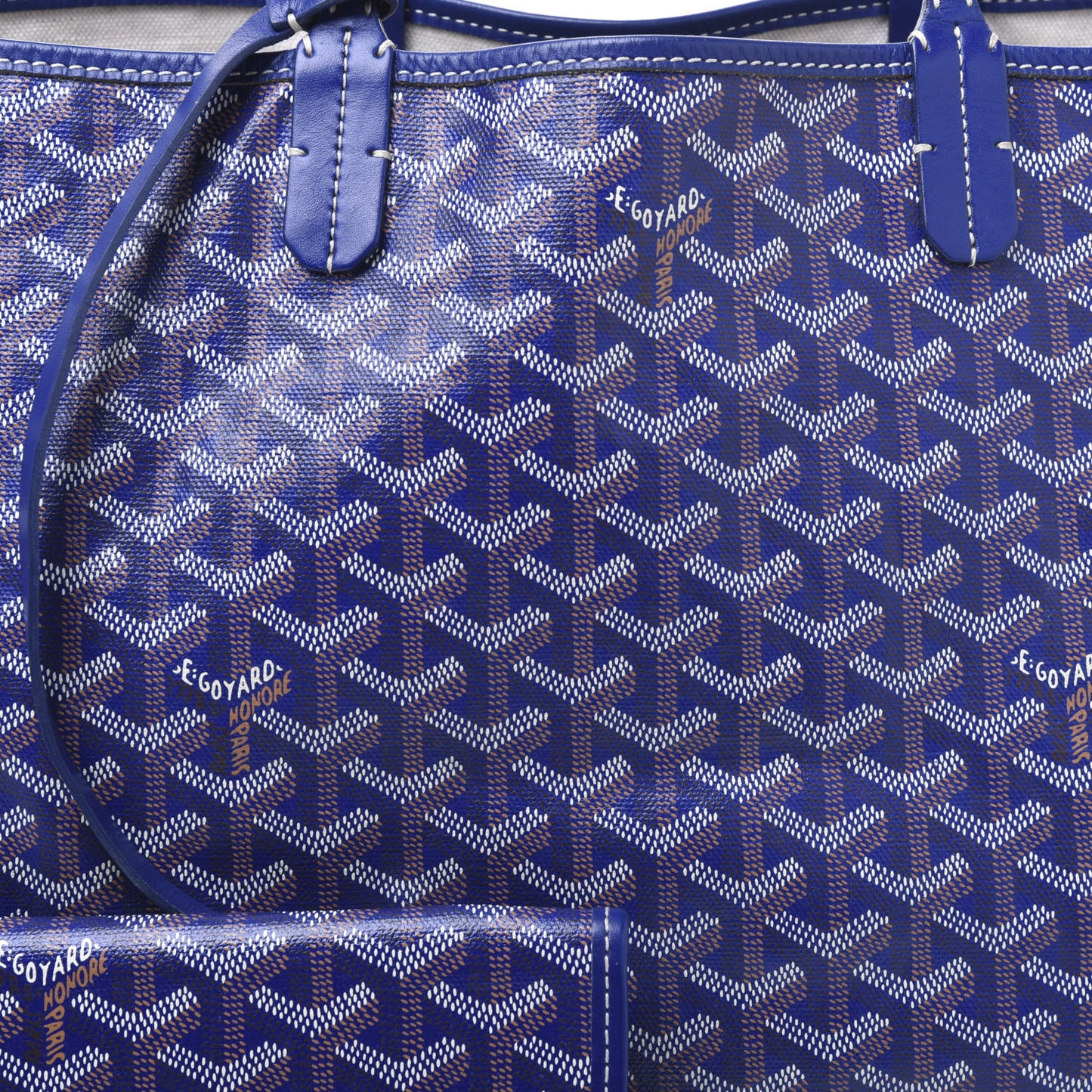 Goyardine Saint Louis PM Navy