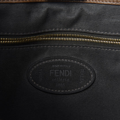 Fendi Cuoio Romano Selleria Medium FF Tote Brown 8 of 10