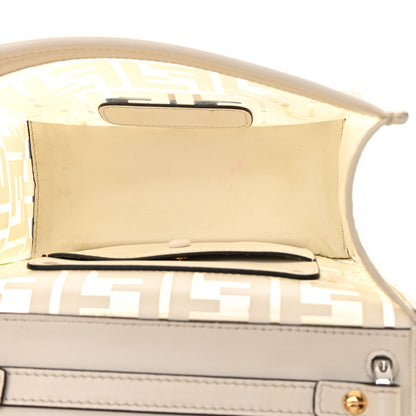 Fendi TPU FF Vitello Century F is Fendi Small Kan I Shoulder Bag White 5 of 19