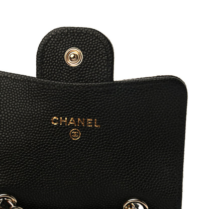 Chanel Caviar Quilted Mini Chain Belt Bag Black 6 of 9