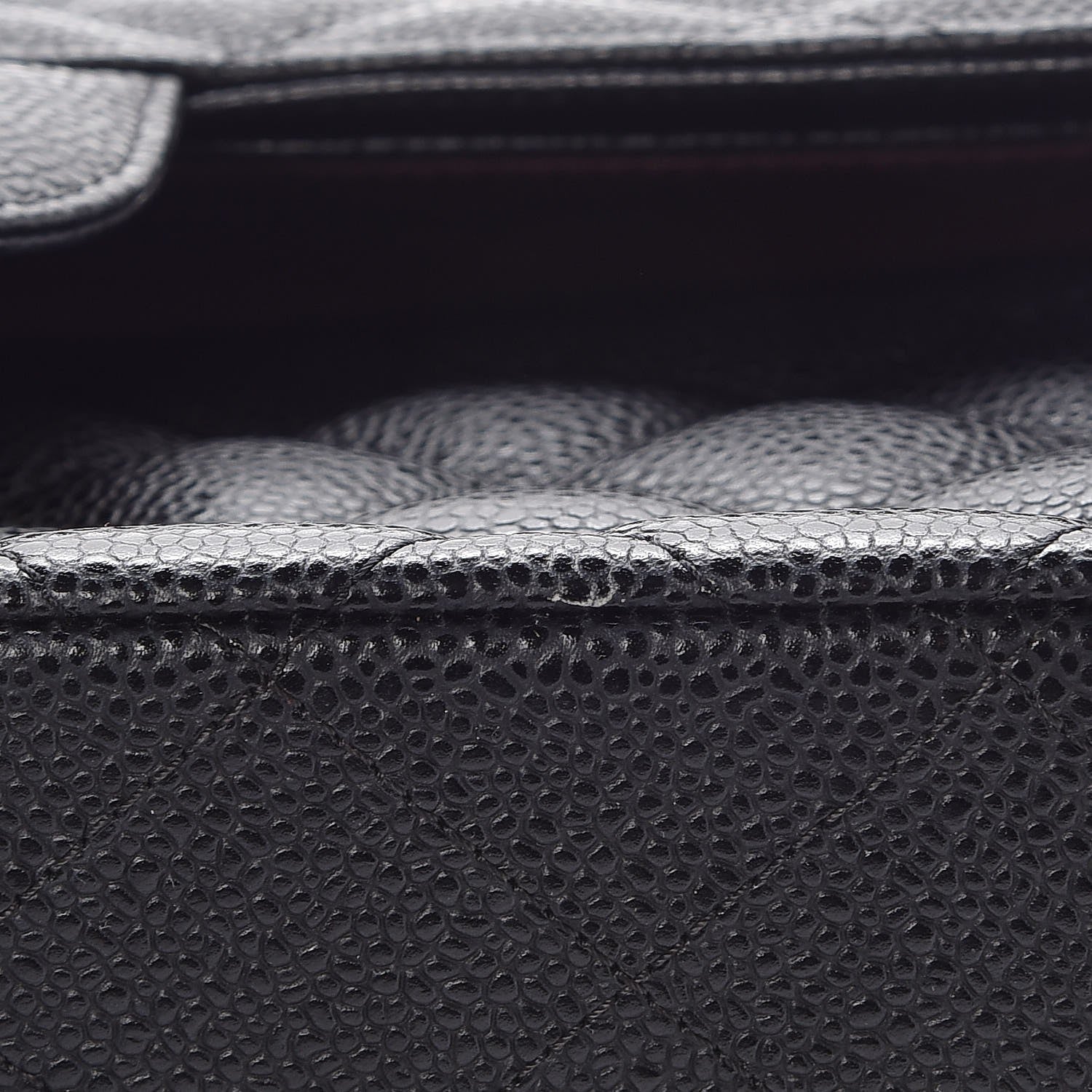 Chanel Caviar Quilted Jumbo Double Flap Black 9 of 9
