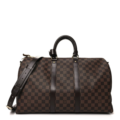 Louis Vuitton Damier Ebene Keepall Bandouliere 45 1 of 11
