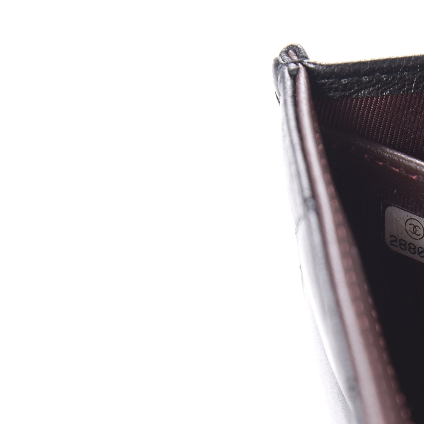 Lambskin Quilted Large Gusset Flap Wallet Black