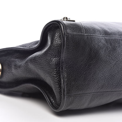 Balenciaga Chevre Gold Metallic Edge Hardware City Black 8 of 9