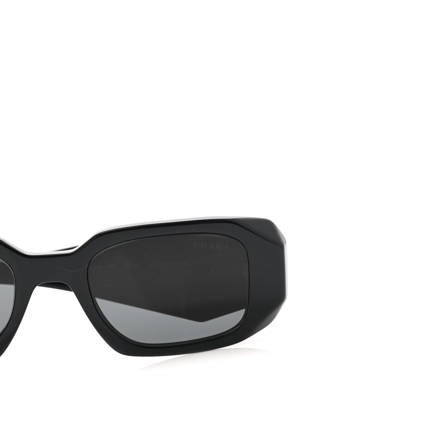Acetate Symbole Sunglasses SPR 17W Black