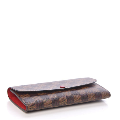 Louis Vuitton Damier Ebene Emilie Wallet 4 of 9