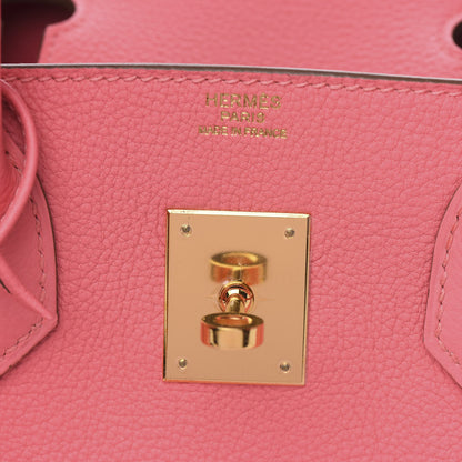 Hermes Togo Birkin 30 Rose Lipstick 8 of 30