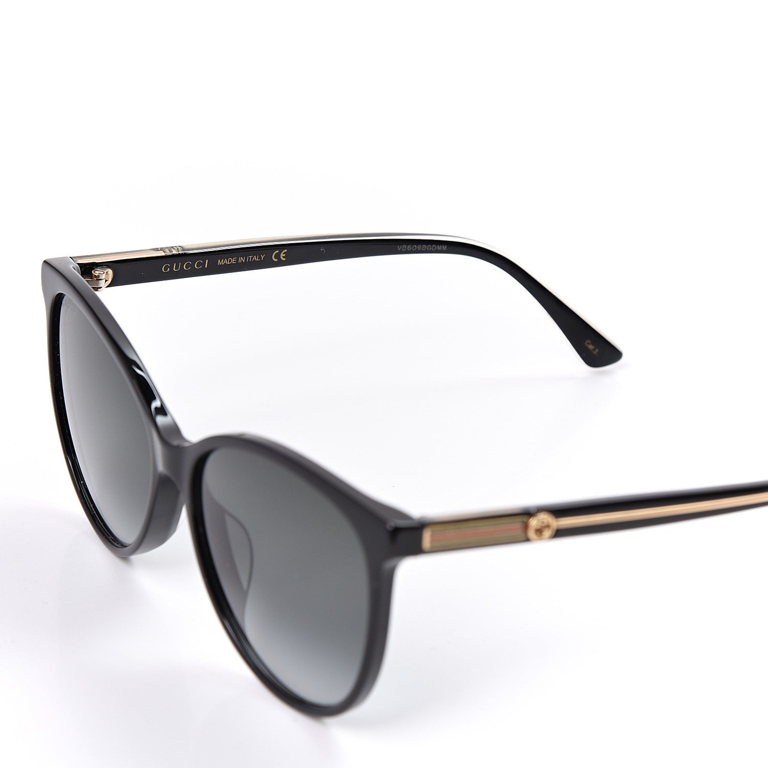 Gucci Web Sunglasses GG GG0377SK Black 5 of 8