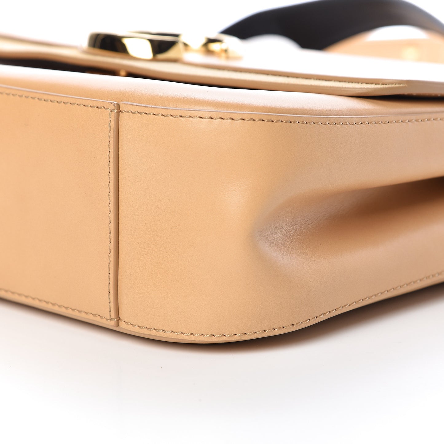 Calfskin C Double Carry Bleached Brown