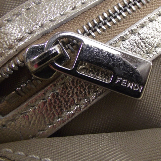 Fendi Metallic Calfskin Baguette Gold 12 of 15