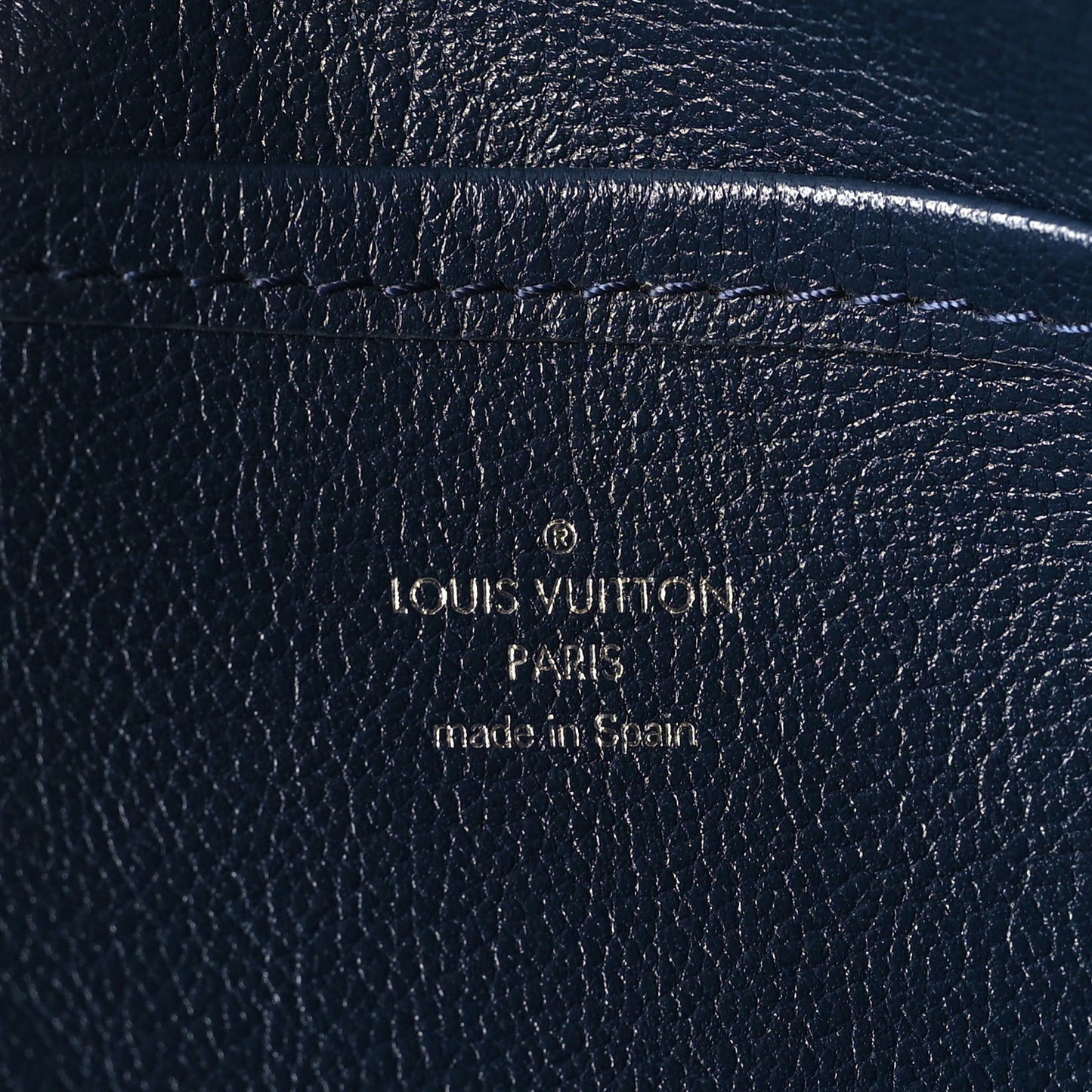 Taurillon Monogram Cobalt Cabas Voyage Marine