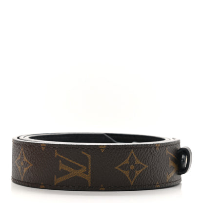Louis Vuitton Monogram Bandouliere Shoulder Strap XL Black 2 of 6