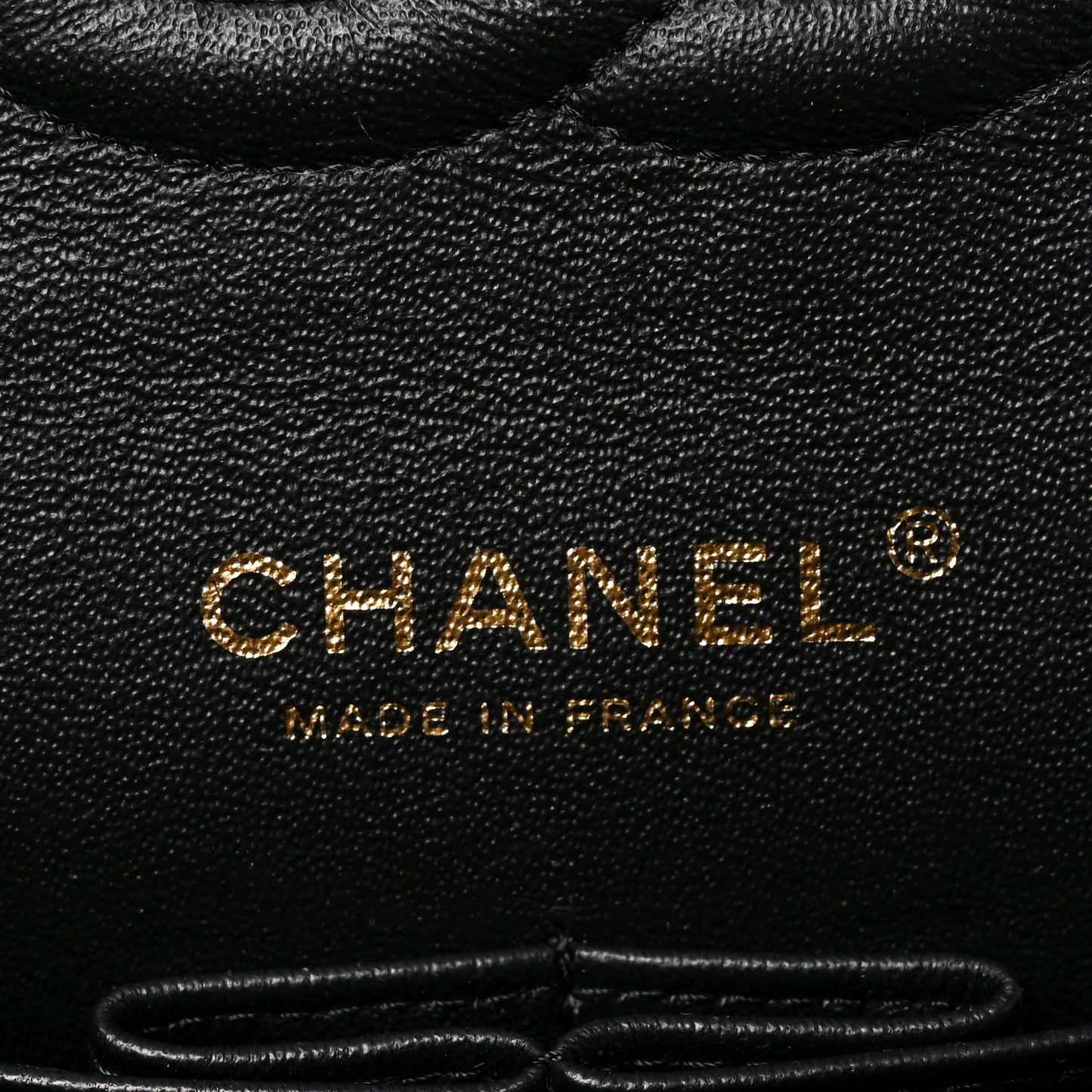 Velvet Quilted Medium Double Flap Black