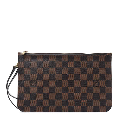 Louis Vuitton Damier Ebene Neverfull MM GM Pochette 1 of 5