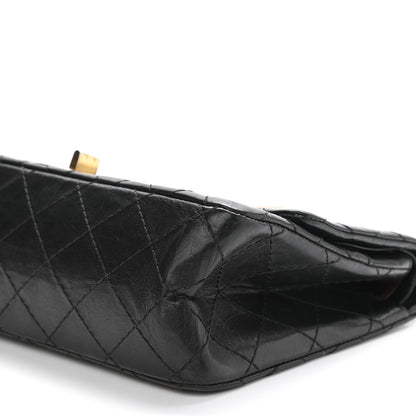 Chanel Aged Calfskin Quilted 2.55 Reissue 225 Flap Black 10 of 12