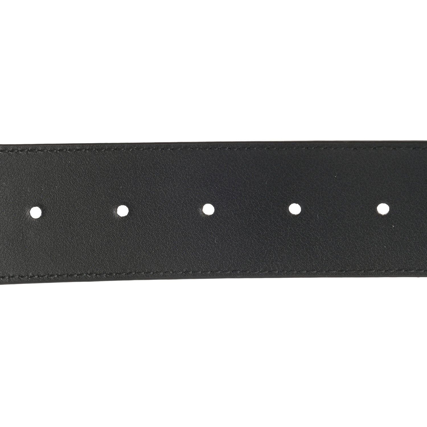 Gucci Textured Calfskin Double G 40mm Belt 100 40 Black 4 of 5