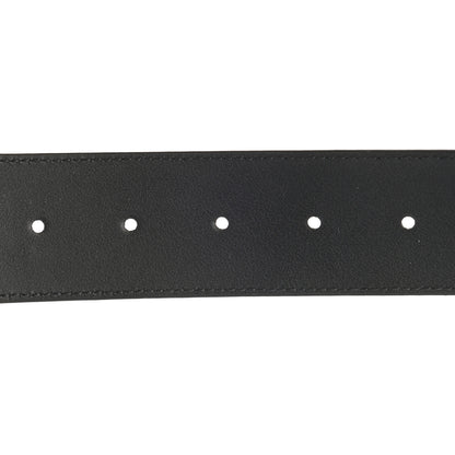 Gucci Textured Calfskin Double G 40mm Belt 100 40 Black 4 of 5