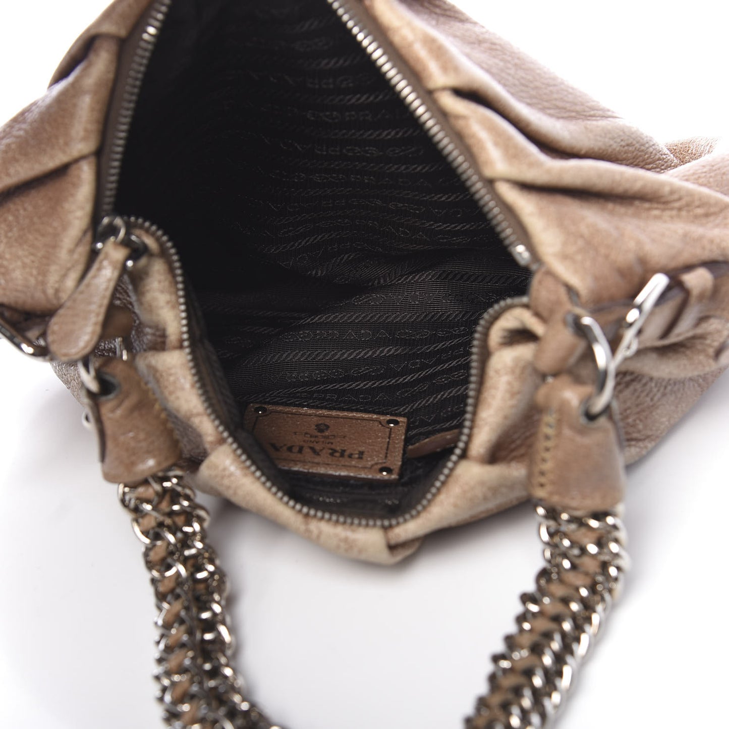 Cervo Lux Chain Hobo Naturale