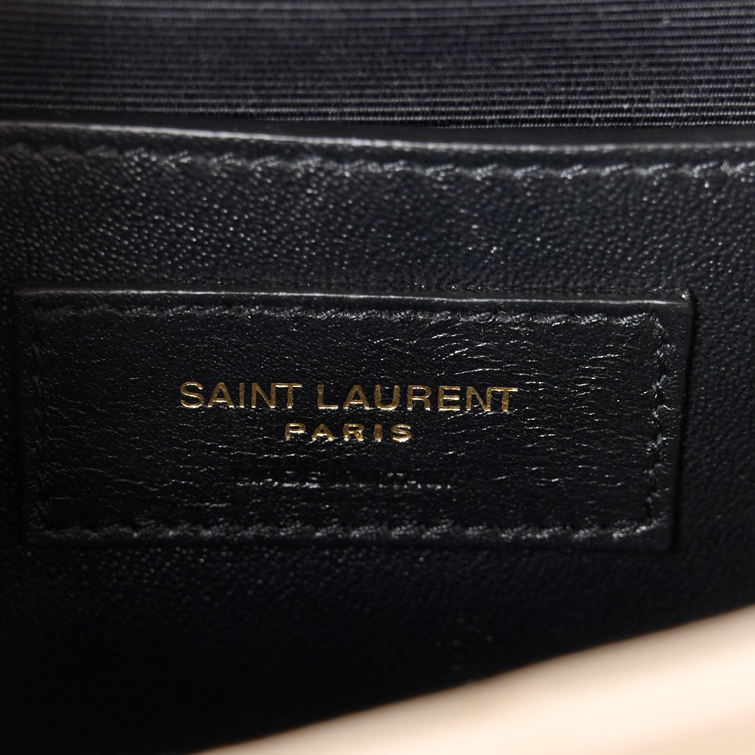 Saint Laurent Grain De Poudre Textured Mixed Matelasse Triquilt Small Monogram Satchel Dark Beige 6 of 11