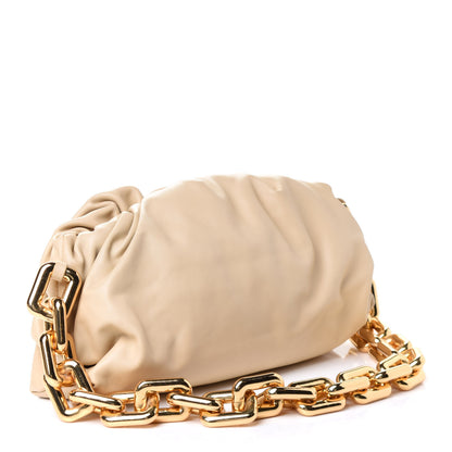 Bottega Veneta Calfskin The Pouch Chain Porridge 5 of 10