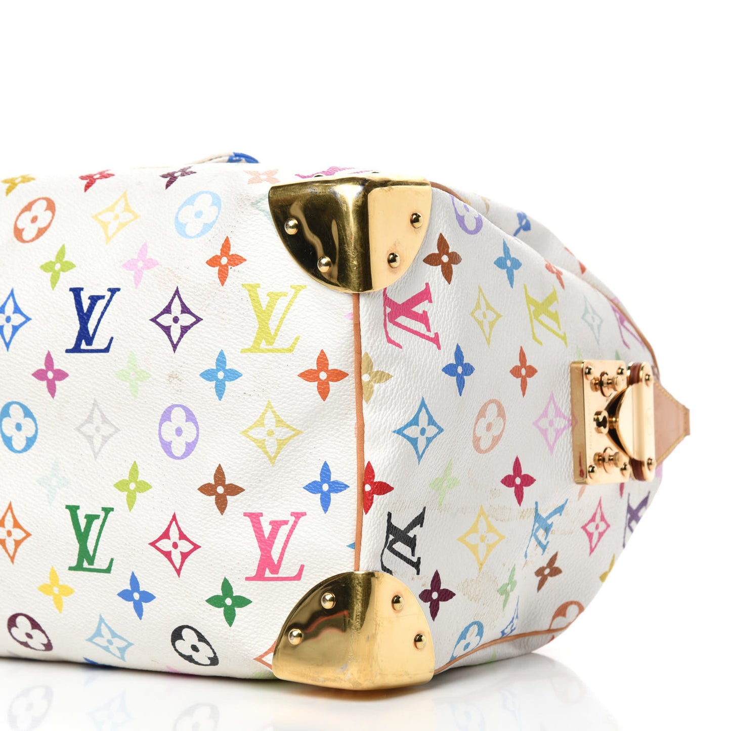 Monogram Multicolor Speedy 30 White