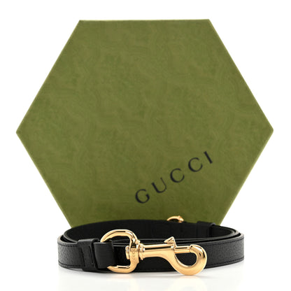 Gucci Calfskin Pet Leash Black 5 of 5