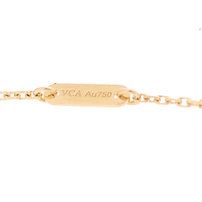 Van Cleef & Arpels 18K Rose Gold Sweet Alhambra Pendant Necklace 5 of 5