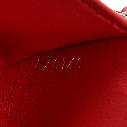 Louis Vuitton Calfskin New Wave Compact Wallet Rouge 7 of 7