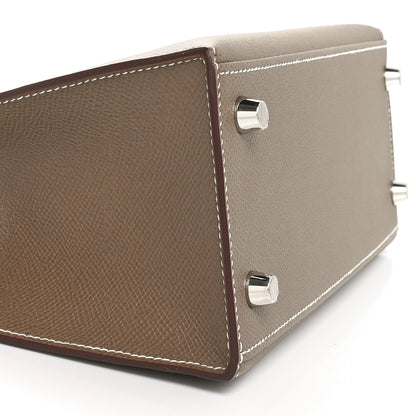 Hermes Epsom Kelly Sellier 25 Etoupe 9 of 10