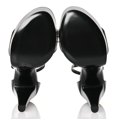 Louis Vuitton Monogram Afterglow Platform Sandals 40 Black 6 of 12