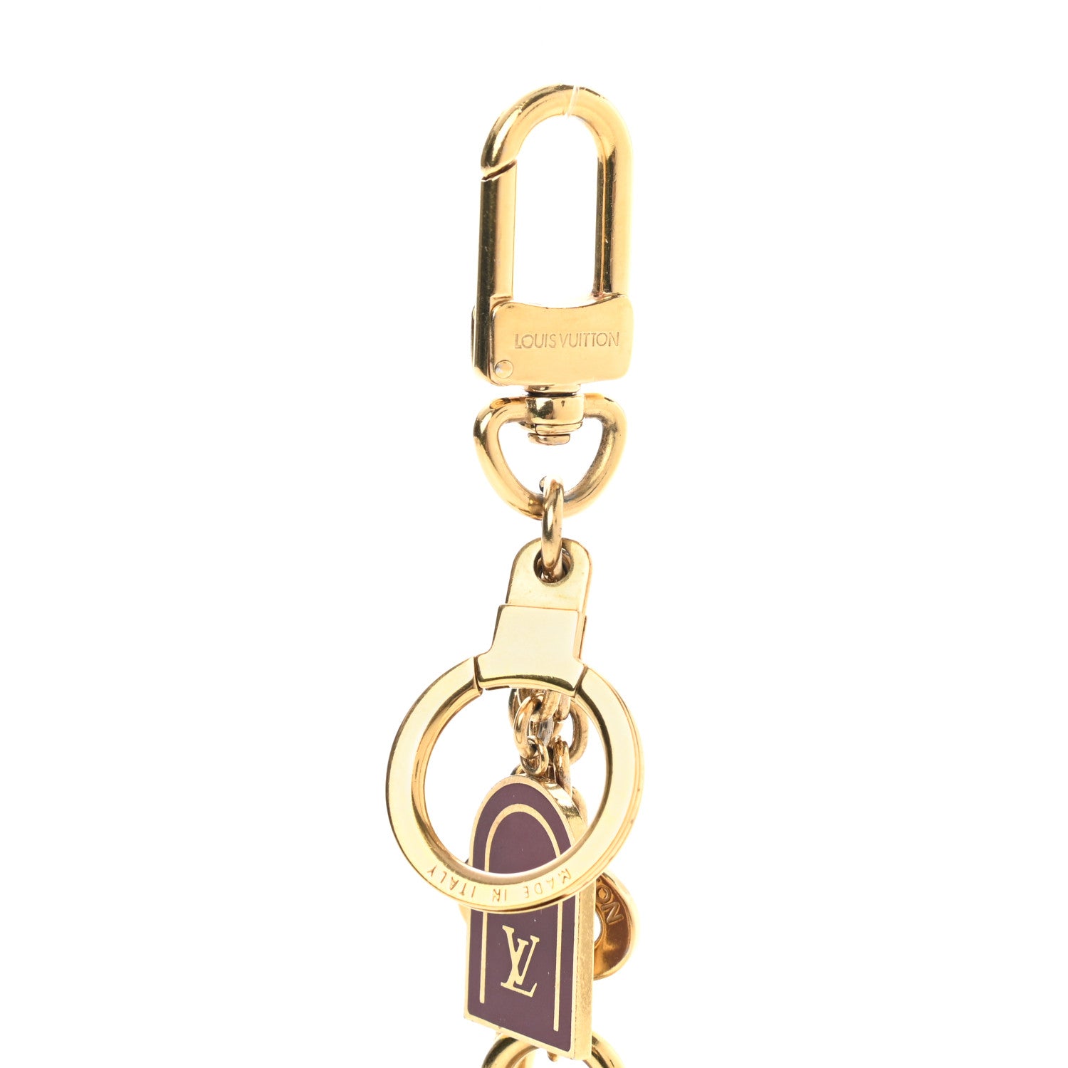 Louis Vuitton PTE Cles Cadenas Key Holder Violet 3 of 5