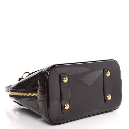 Louis Vuitton Vernis Alma BB Amarante 5 of 12