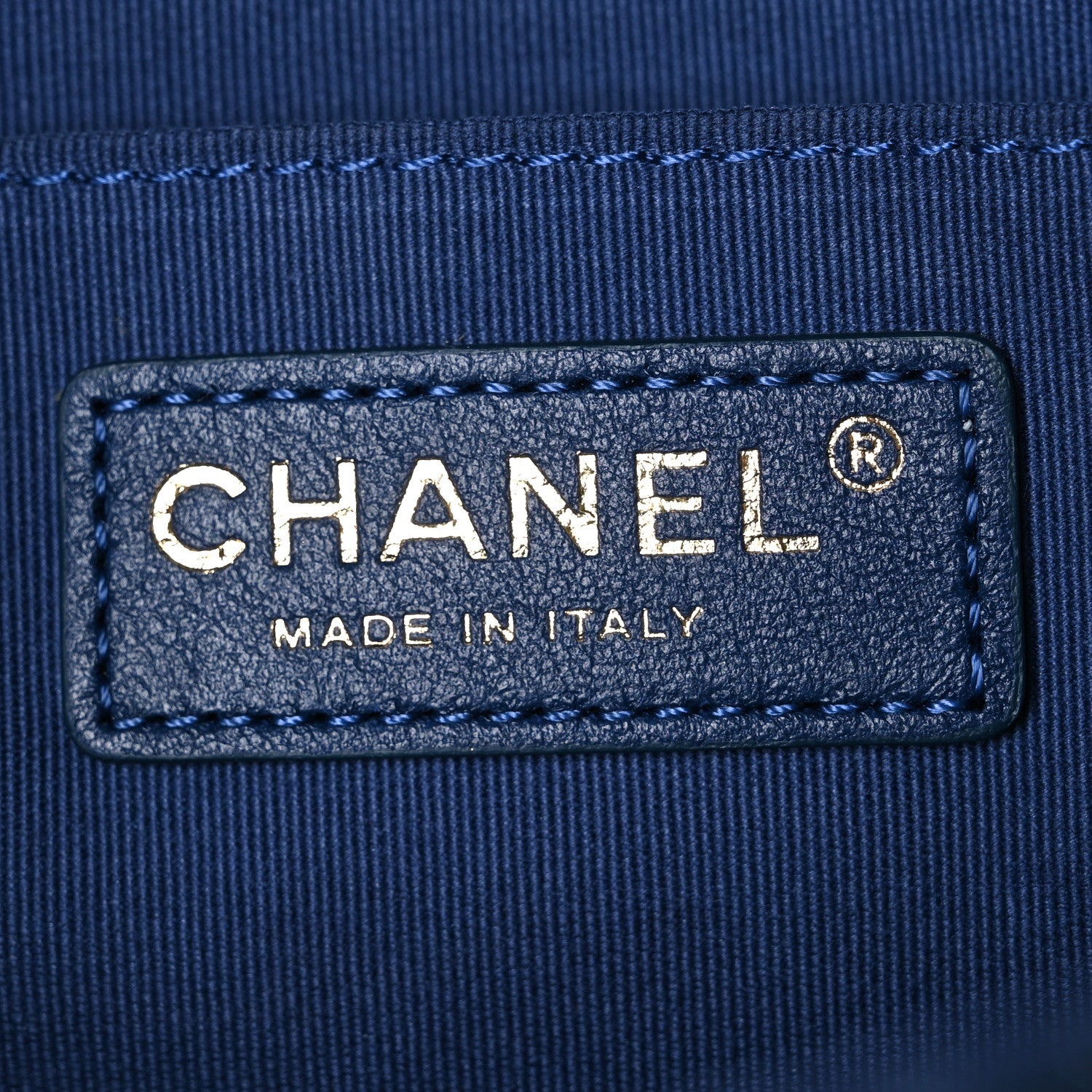Chanel Denim Quilted Double You Backpack Blue Golden 6 of 10