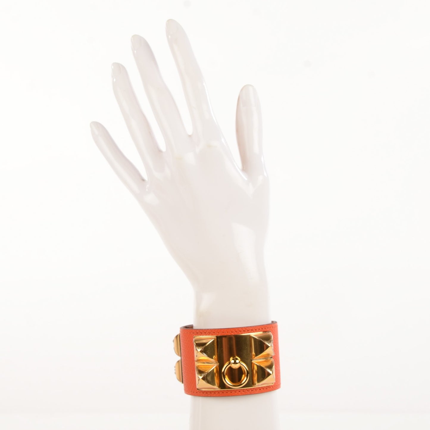 Epsom Collier de Chien CDC Bracelet S Orange