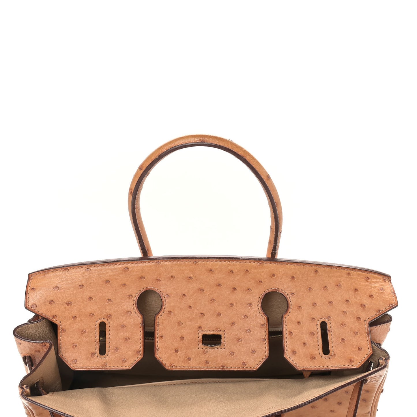 Ostrich Birkin 30 Sable