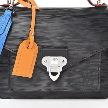 Louis Vuitton Epi Neo Monceau Black Coquelicot Blue Roi Safran 7 of 9