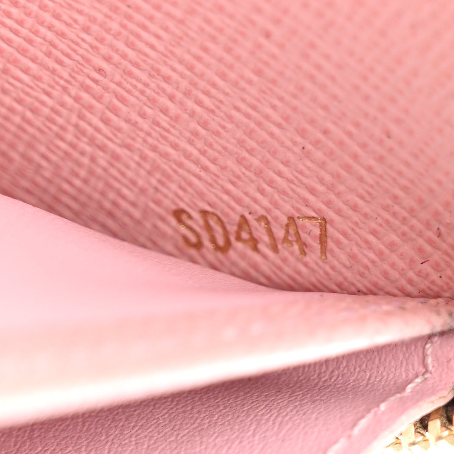 Monogram Zippy Wallet Rose Ballerine