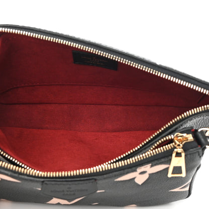 Louis Vuitton Empreinte Monogram Giant Multi Pochette Accessories Black Beige 5 of 10