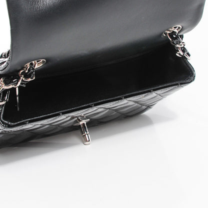 Chanel Patent Calfskin Quilted Mini Rectangular Flap Black 6 of 8