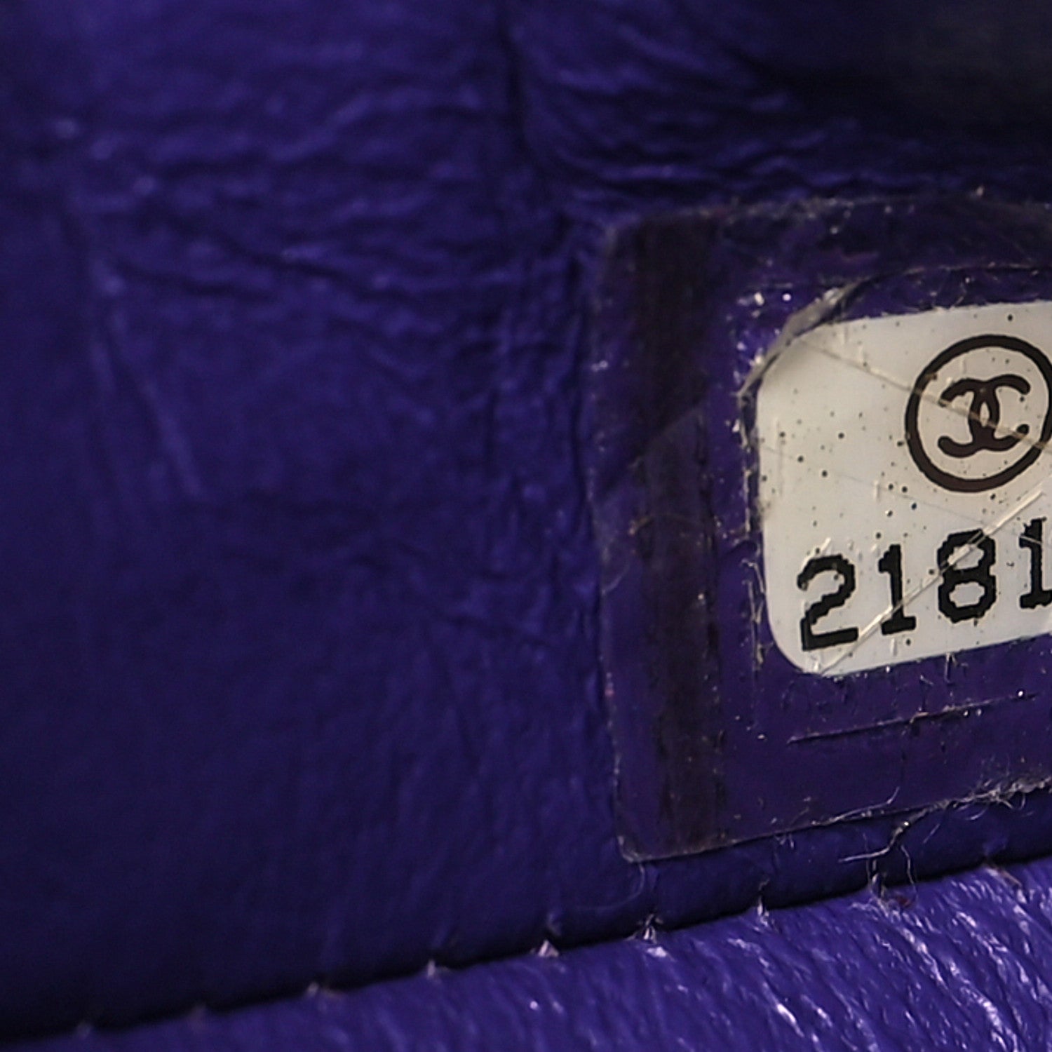 Chanel Patent Calfskin Quilted Medium Double Flap Purple 7 of 13
